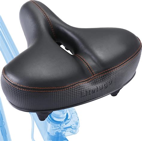 Amazon.com : Oversized Comfort Bike Seat, Wide Bicycle .